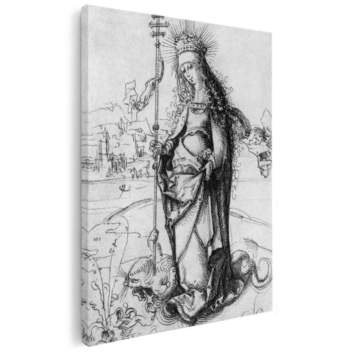 St. Margaret (1499) by Albrecht Durer