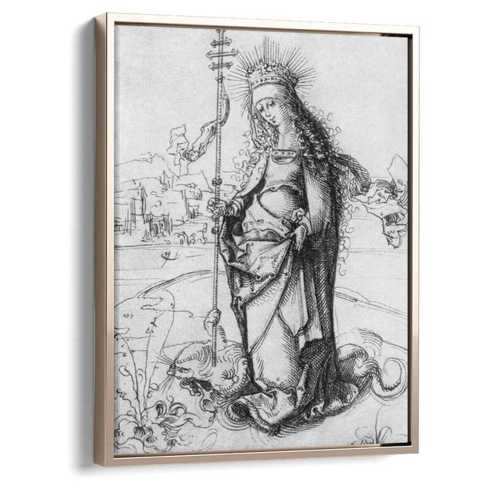 St. Margaret (1499) by Albrecht Durer