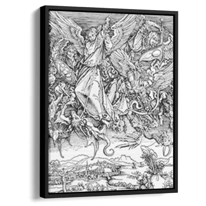 St Michael Fighting the Dragon (1498) by Albrecht Durer