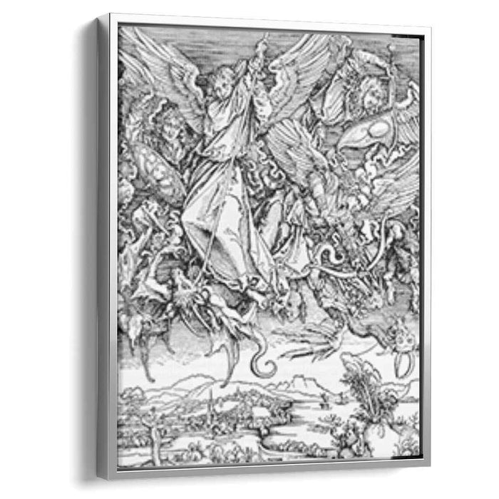St Michael Fighting the Dragon (1498) by Albrecht Durer