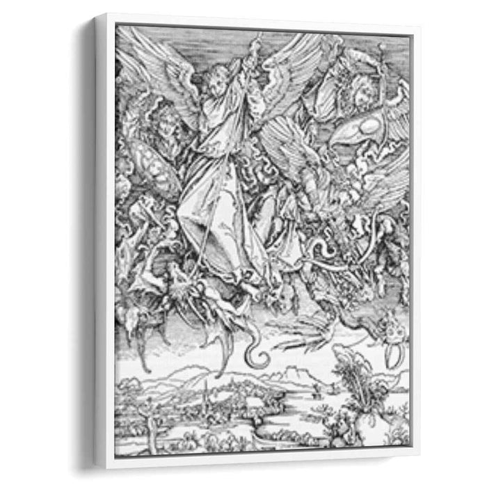 St Michael Fighting the Dragon (1498) by Albrecht Durer
