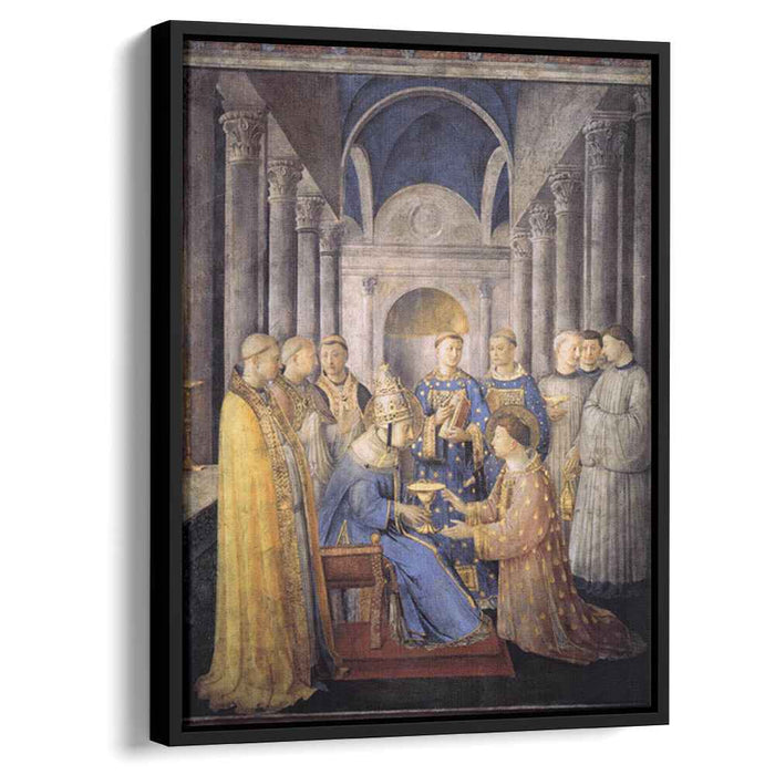 St. Peter Consacrates St. Lawrence as Deacon (1449) by Fra Angelico