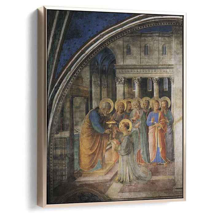 St. Peter Consacrates Stephen as Deacon (1449) by Fra Angelico