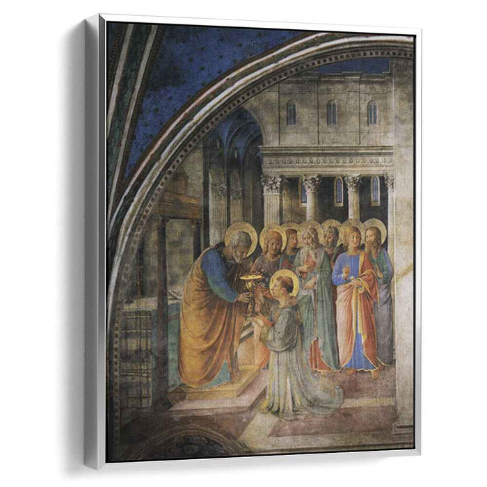 St. Peter Consacrates Stephen as Deacon (1449) by Fra Angelico