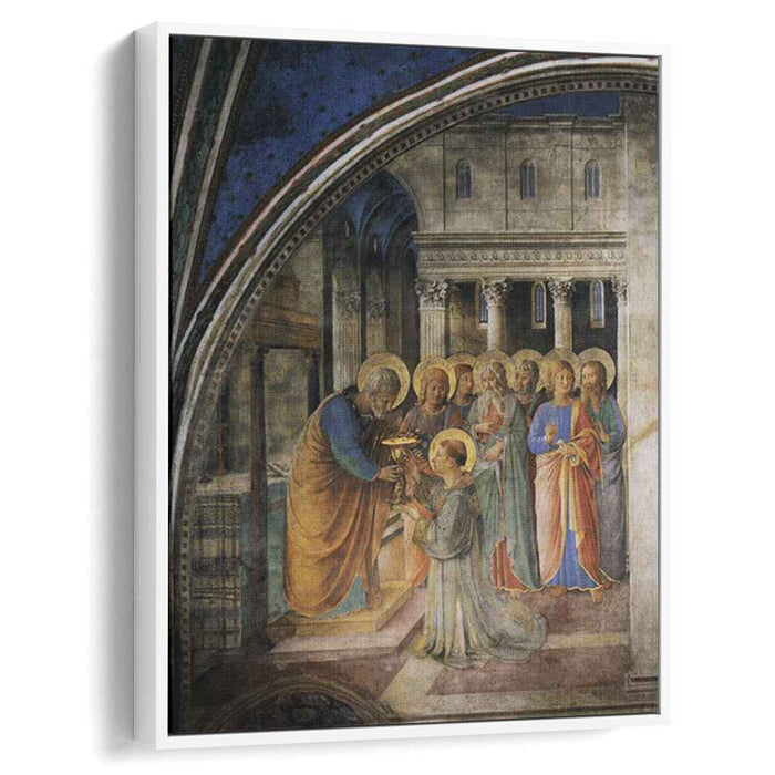 St. Peter Consacrates Stephen as Deacon (1449) by Fra Angelico