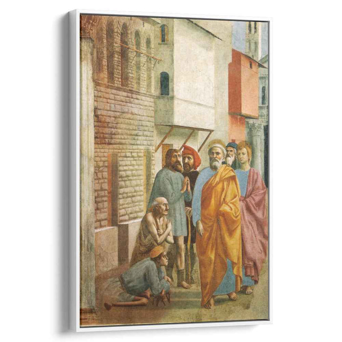 St.Peter Healing the Sick with His Shadow (1425) by Masaccio