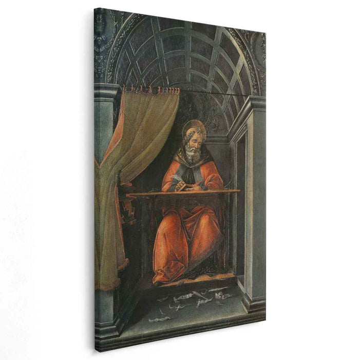 St. Augustine in his cell (1490) by Sandro Botticelli