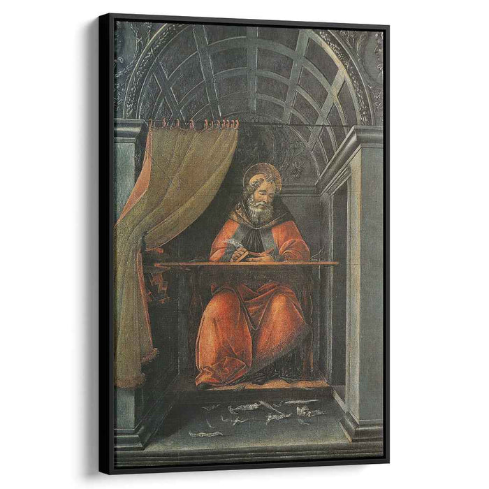 St. Augustine in his cell (1490) by Sandro Botticelli
