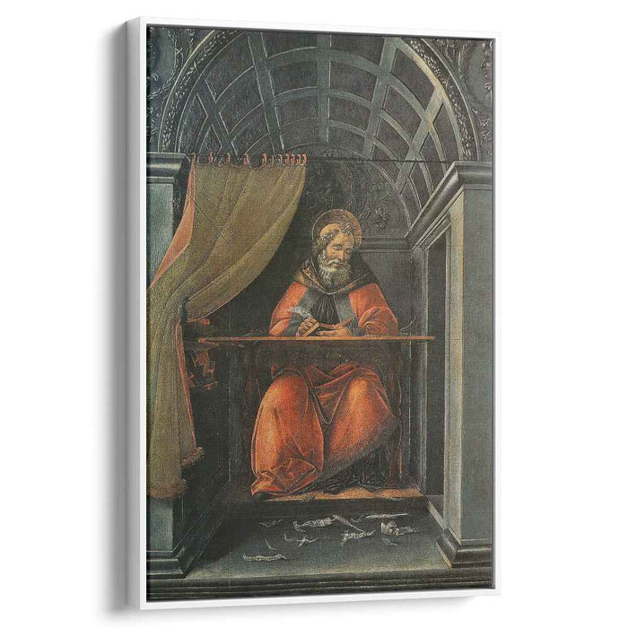 St. Augustine in his cell (1490) by Sandro Botticelli