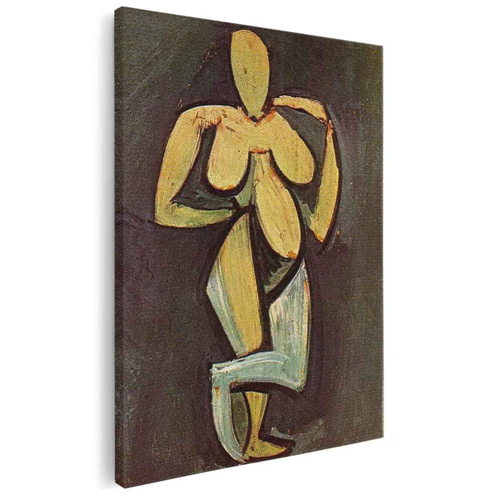 Standing female nude (1908) by Pablo Picasso