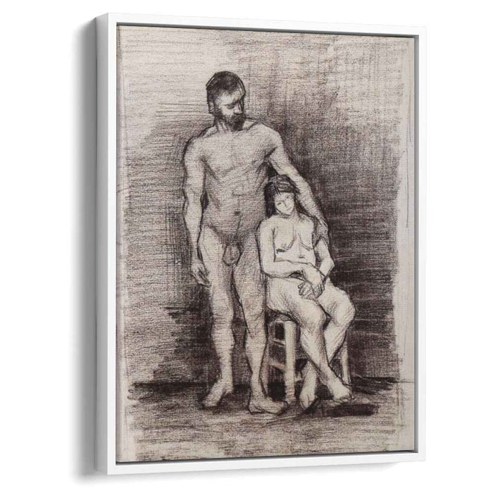 Standing Male and Seated Female Nudes (1887) by Vincent van Gogh