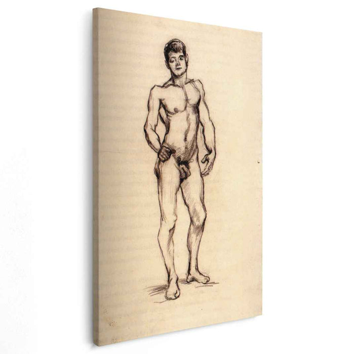 Standing Male Nude Seen from the Front (1886) by Vincent van Gogh