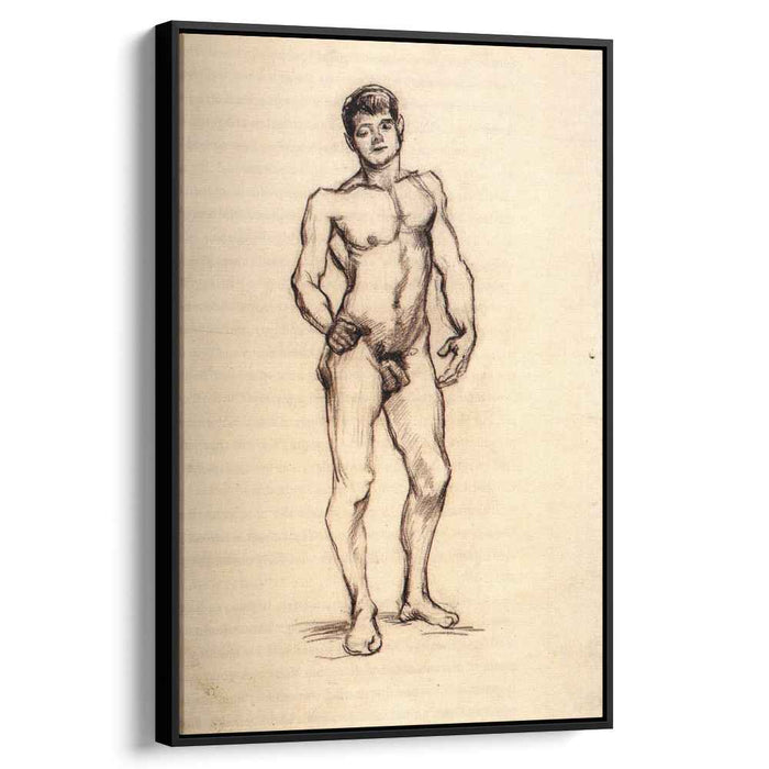 Standing Male Nude Seen from the Front (1886) by Vincent van Gogh