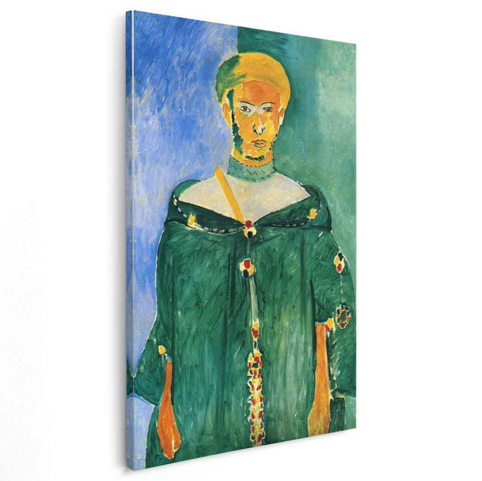Standing Moroccan in Green (Standing Riffian) (1913) by Henri Matisse