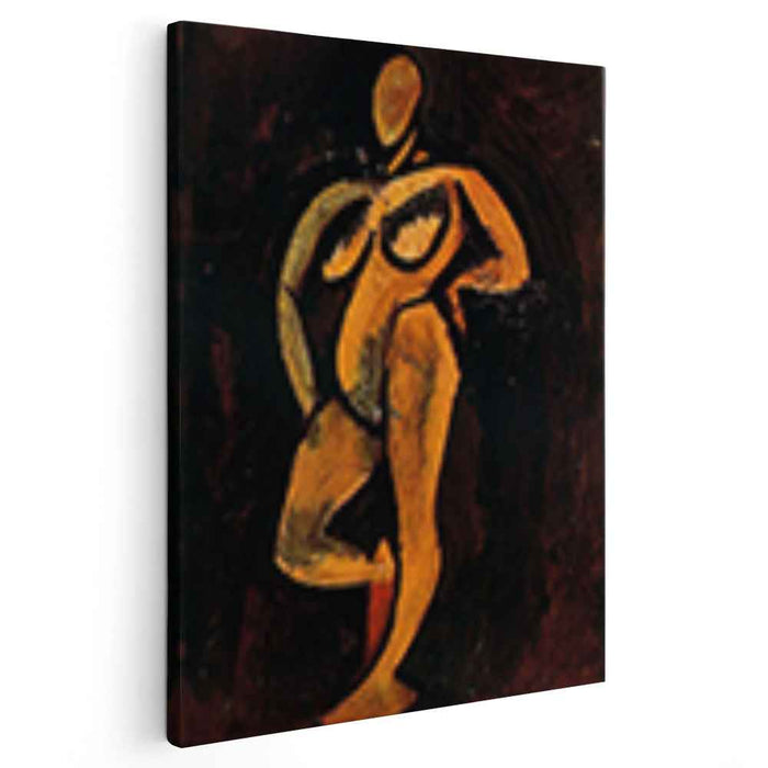 Standing nude (1908) by Pablo Picasso