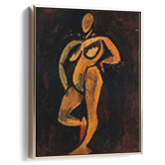 Standing nude (1908) by Pablo Picasso