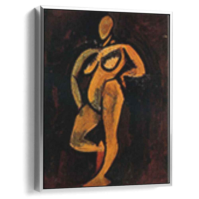 Standing nude (1908) by Pablo Picasso