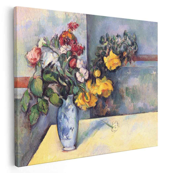 Still Life Flowers in a Vase (1888) by Paul Cezanne