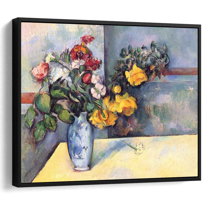 Still Life Flowers in a Vase (1888) by Paul Cezanne