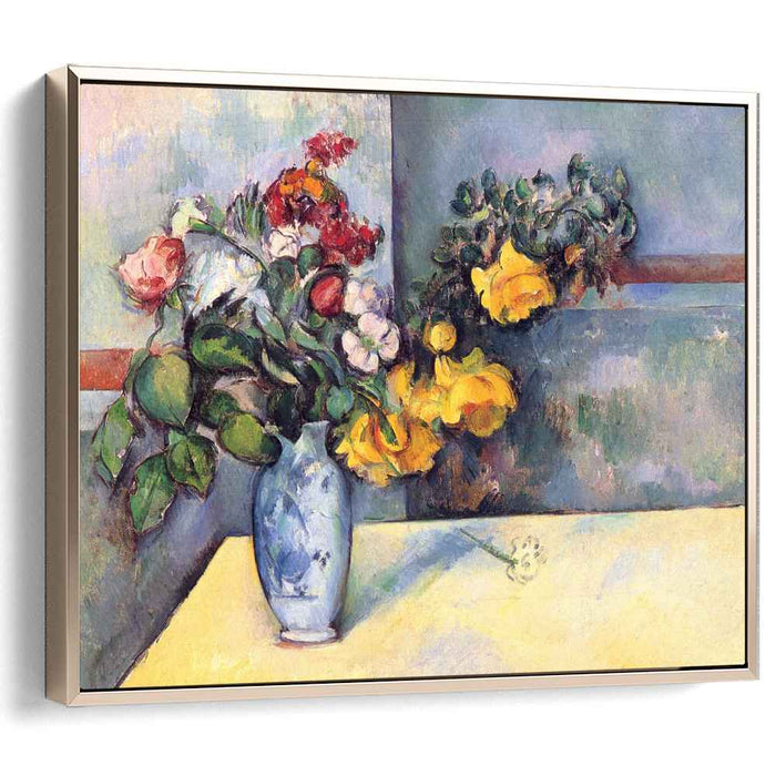 Still Life Flowers in a Vase (1888) by Paul Cezanne