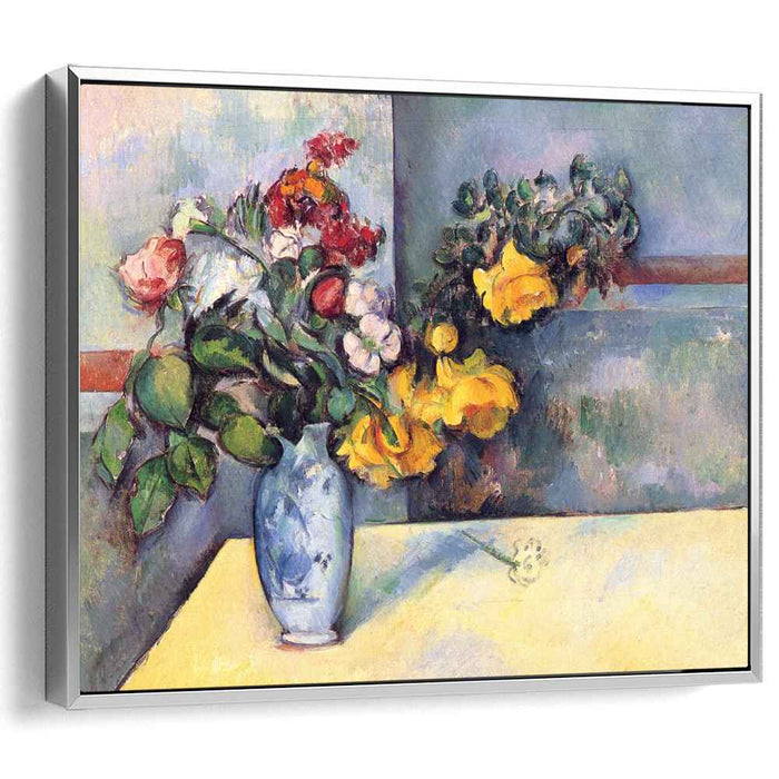 Still Life Flowers in a Vase (1888) by Paul Cezanne