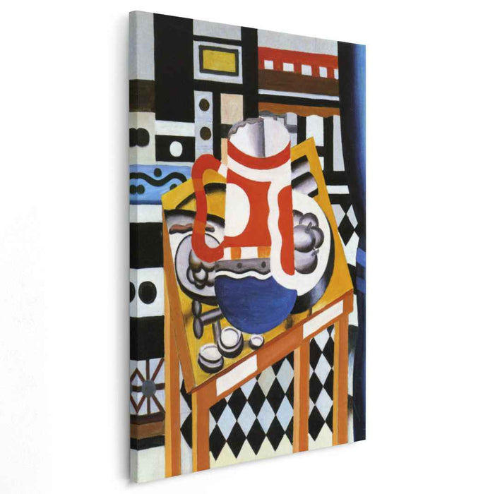 Still life in the tankard final state (1921) by Fernand Leger