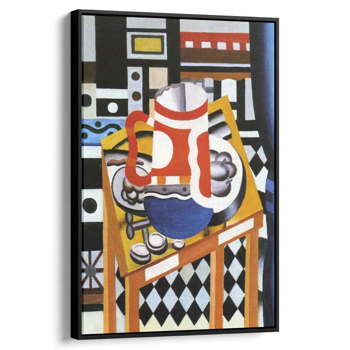 Still life in the tankard final state (1921) by Fernand Leger