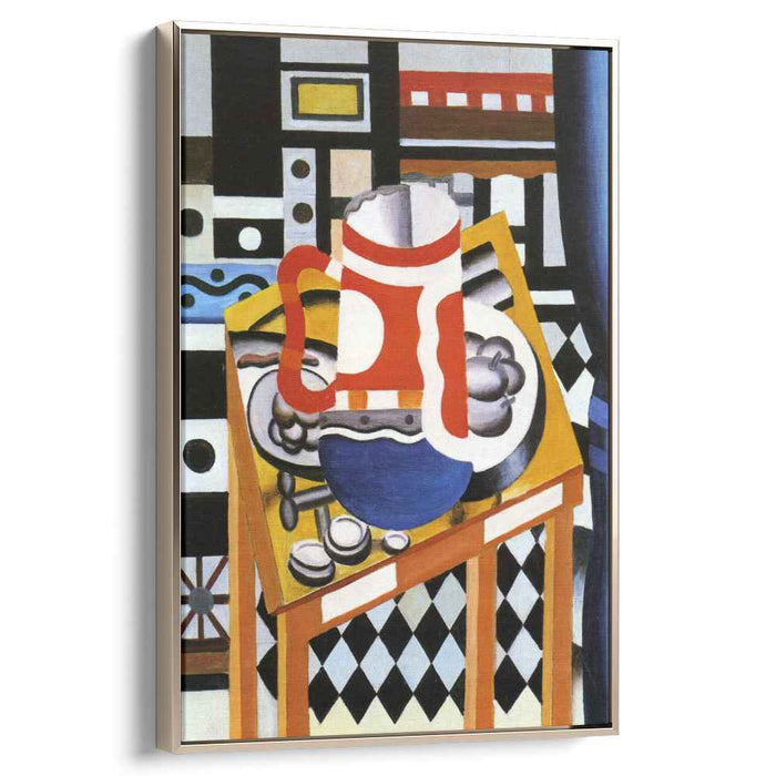 Still life in the tankard final state (1921) by Fernand Leger