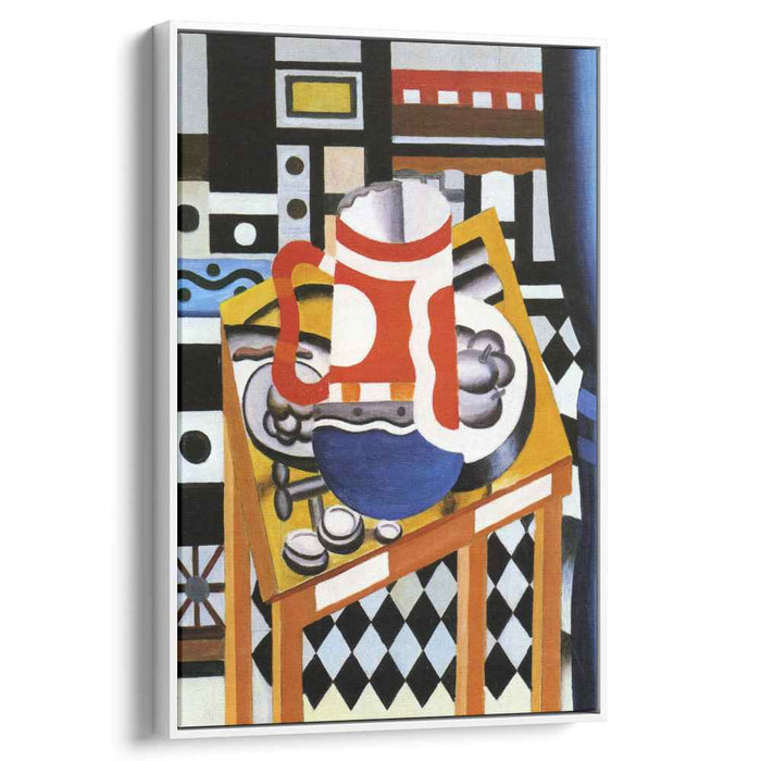 Still life in the tankard final state (1921) by Fernand Leger