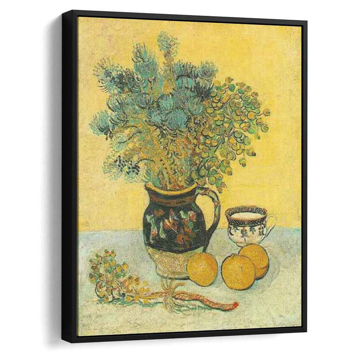 Still Life Majolica Jug with Wildflowers (1888) by Vincent van Gogh