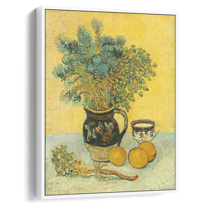 Still Life Majolica Jug with Wildflowers (1888) by Vincent van Gogh