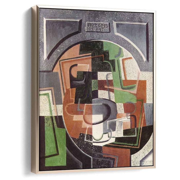 Still Life on Plaque (1917) by Juan Gris