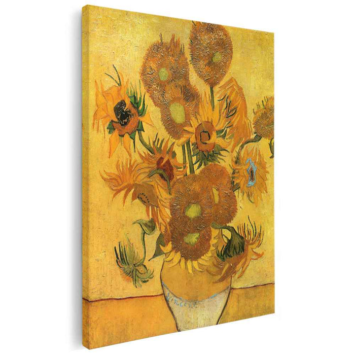 Still Life - Vase with Fifteen Sunflowers (1888) by Vincent van Gogh
