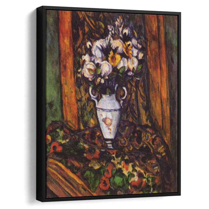 Still Life, Vase with Flowers by Paul Cezanne