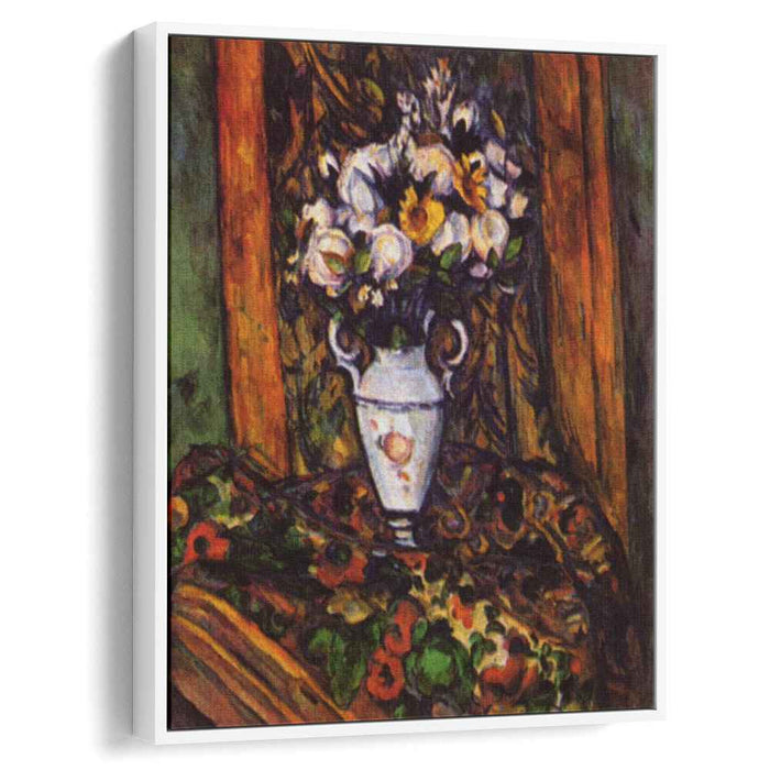 Still Life, Vase with Flowers by Paul Cezanne