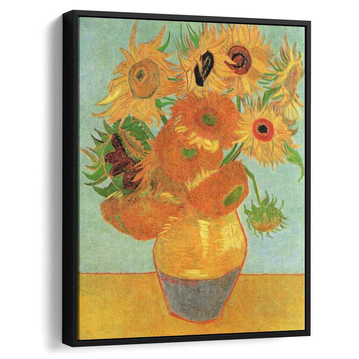 Still Life Vase with Twelve Sunflowers (1889) by Vincent van Gogh