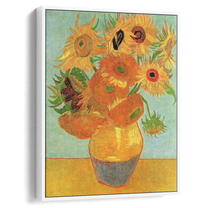 Still Life Vase with Twelve Sunflowers (1889) by Vincent van Gogh