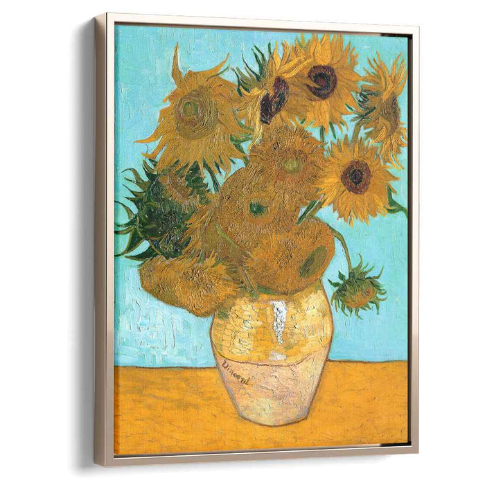 Still Life - Vase with Twelve Sunflowers (1889) by Vincent van Gogh