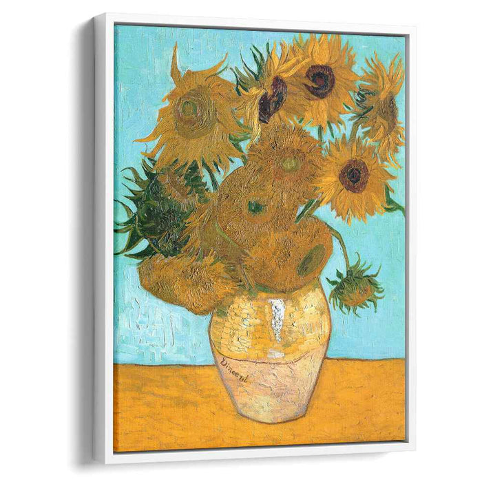Still Life - Vase with Twelve Sunflowers (1889) by Vincent van Gogh