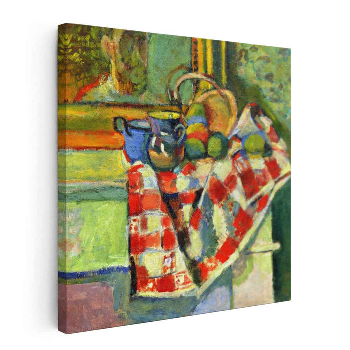 Still Life with a Checked Tablecloth (1903) by Henri Matisse