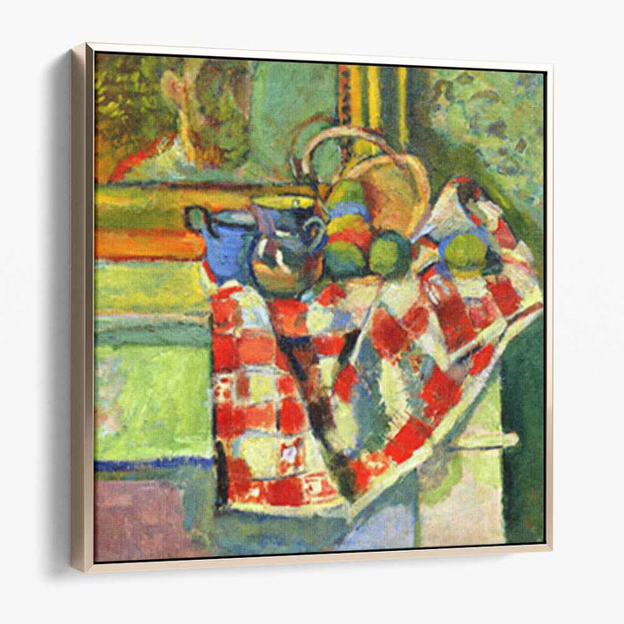 Still Life with a Checked Tablecloth (1903) by Henri Matisse