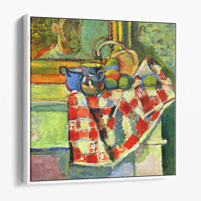 Still Life with a Checked Tablecloth (1903) by Henri Matisse