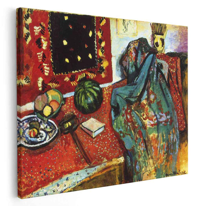 Still Life with a Red Rug (1906) by Henri Matisse