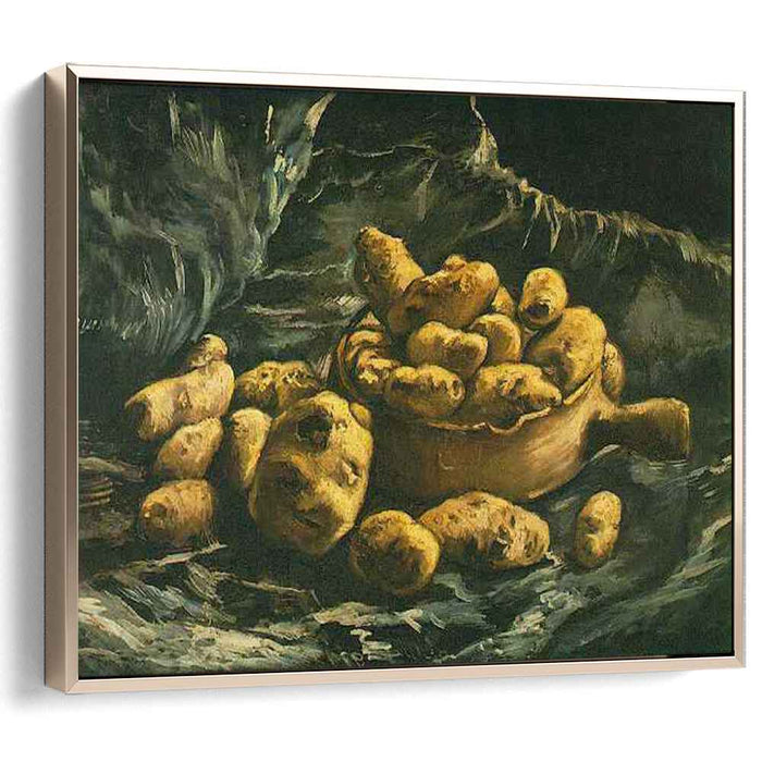 Still life with an Earthern bowl and potatoes (1885) by Vincent van Gogh