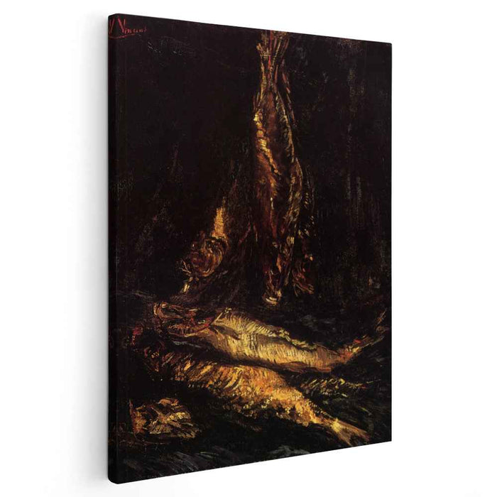 Still Life with Bloaters (1886) by Vincent van Gogh