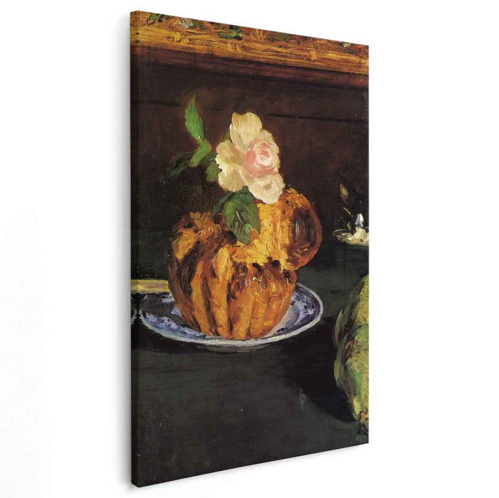 Still Life with Brioche (1880) by Edouard Manet