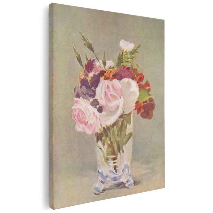 Still life with flowers (1880) by Edouard Manet