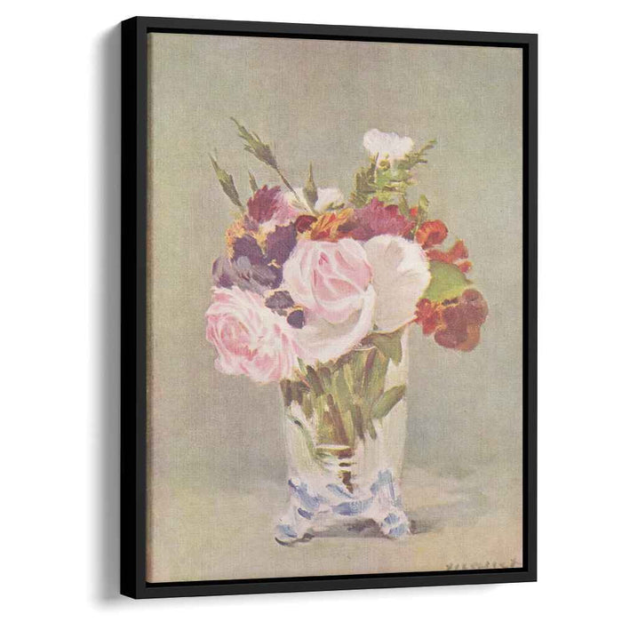 Still life with flowers (1880) by Edouard Manet