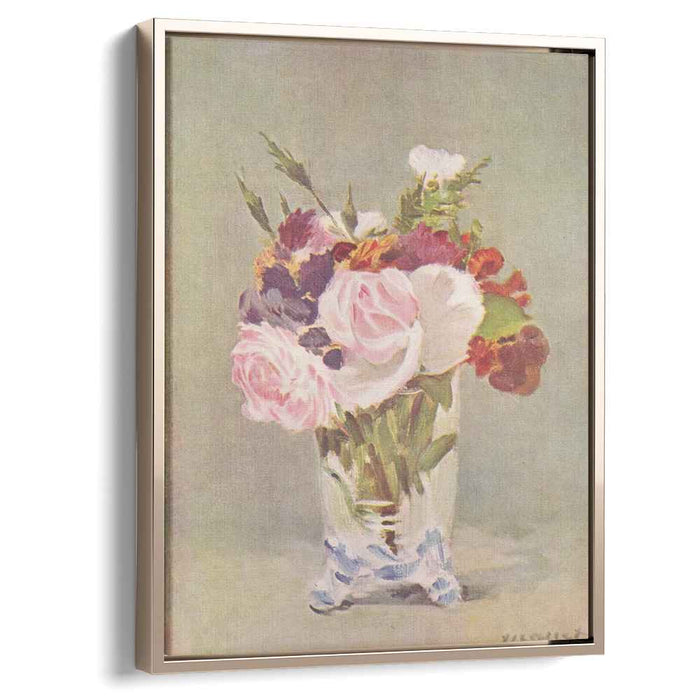 Still life with flowers (1880) by Edouard Manet