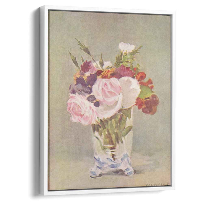 Still life with flowers (1880) by Edouard Manet